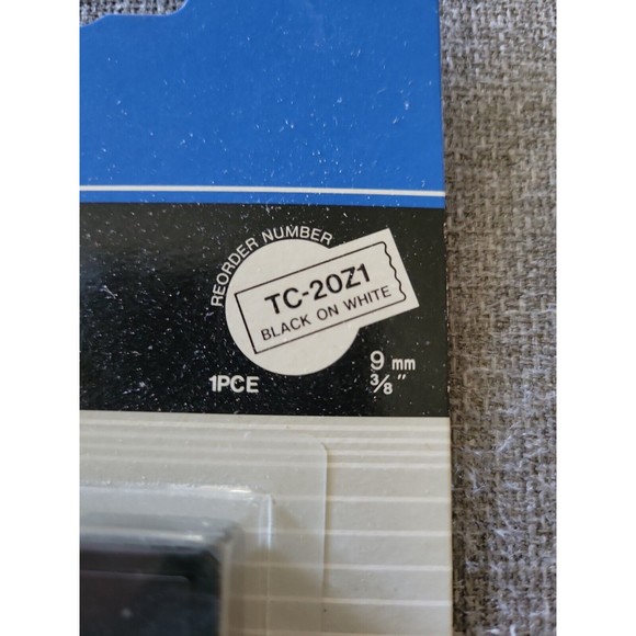 Brother 3/8" (9mm) Black on White P-touch Tape for PT170K, PT-170K Printer - Picture 3 of 4